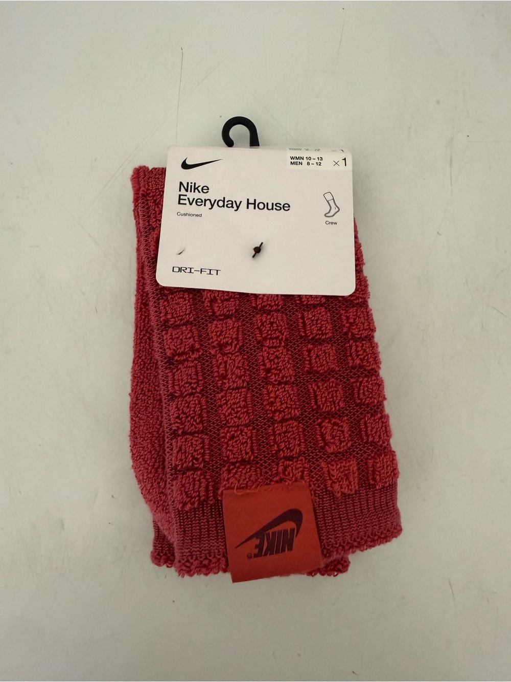 Nike Everyday House Crew Socks - Coral Red